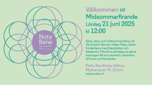 Nota Bene Midsommar firande 2025